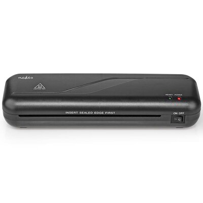 Laminator NEDIS LAMI112BK4 Szerokość laminacji 210 mm, Nagrzewanie 5 min