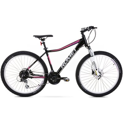 Rower górski MTB ROMET Jolene 6.3 JA D19 26 cali damski Czarno-różowy