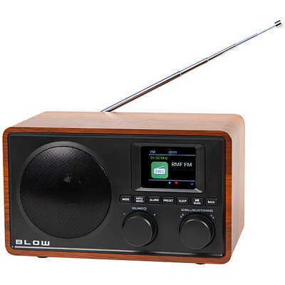 Radio BLOW RK5 Cyfrowe Przenośne Czarno-brązowy