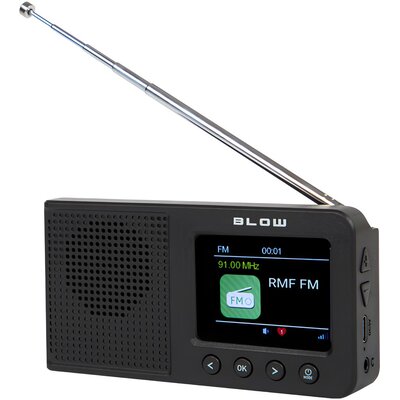 Radio BLOW RK3 Cyfrowe Przenośne Czarny