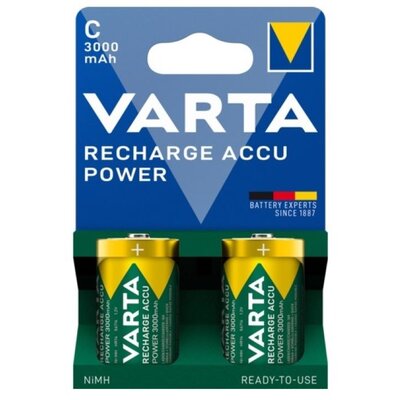 Akumulatorki C 3000 mAh VARTA (2 szt.)