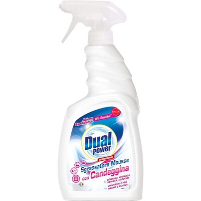 Płyn odtłuszczający DUAL POWER z wybielaczem 750 ml