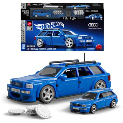 Klocki plastikowe BRICK SHOP Hot Wheels Speed Series Audi Avant RS2 (1994) JGR28