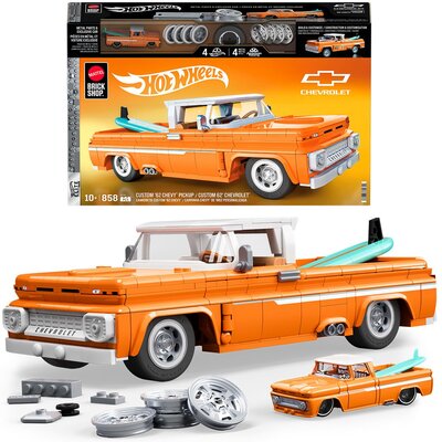 Klocki plastikowe BRICK SHOP Hot Wheels Elite Series Custom 62 Chevy Pickup JFT20