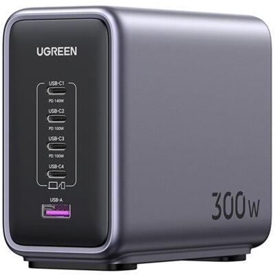 Ładowarka sieciowa UGREEN CD333 Nexode 300W Czarny