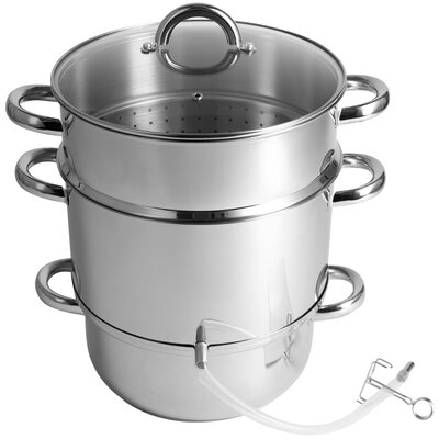 Sokownik LEXPERTO ME2STJ25SS115L 5 L