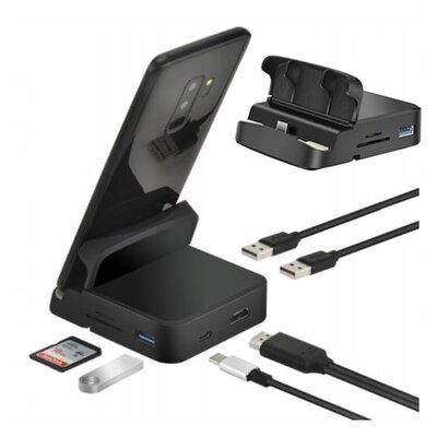 Stacja dokująca ZENWIRE BYL-2006A 8w1 USB Typu C Pasywny