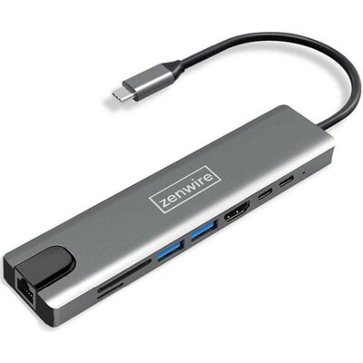Hub ZENWIRE BYL-2009 USB Typu C, Pasywny