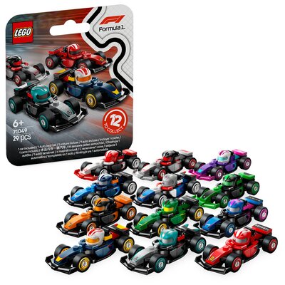 LEGO 71049 Minifigurki Kolekcjonerskie bolidy F1 (1 zestaw)