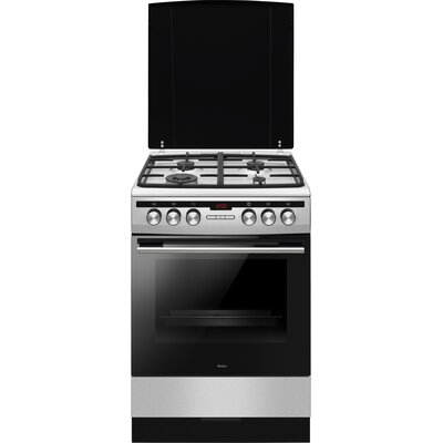 Kuchnia AMICA 6117GET3.39HZPTADPA(XX) Termoobieg Drabinki Prowadnice teleskopowe Wok Pizza 300˚C