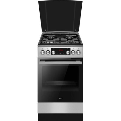 Kuchnia AMICA 523GES3.33HZPTADPA(XSX) Termoobieg Drabinki Prowadnice teleskopowe Pizza 300˚C