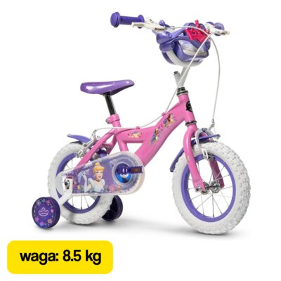 Rower dziecięcy HUFFY Disney Princess 12 cali Różowy Wzrost: 85-100 cm Wiek: 3-5 lat