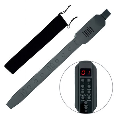 Flet elektroniczny instrument dęty EWI 10w1 – saksofon, trąbka, klarnet, flet MUSICMATE MM-D10 AeroTone