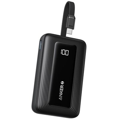 Powerbank ANKER Zolo 10000 mAh 30W Czarny + kabel USB-C