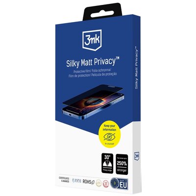 Folia ochronna 3MK Silky Matt Privacy do Vivo Y19s