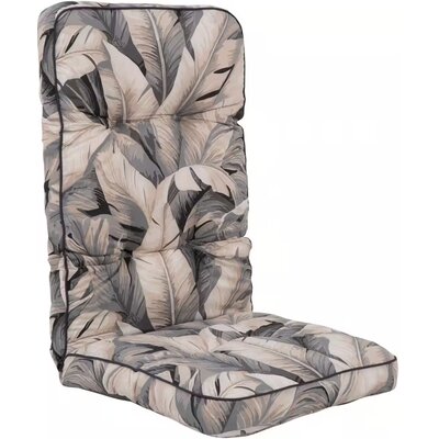 Poduszka na fotel PATIO Royal/Lena G057-06PB 124 x 48 cm Beżowo-szary