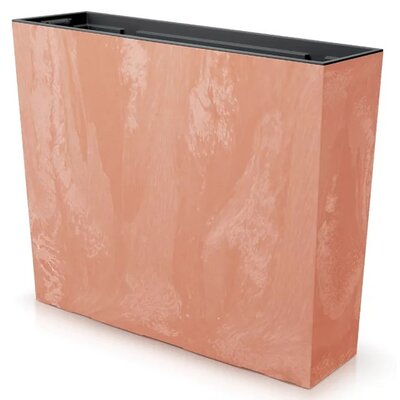 Donica PROSPERPLAST Urbi Case Beton Effect (49.8 x 58 x 18 cm) 44L Pomarańczowy