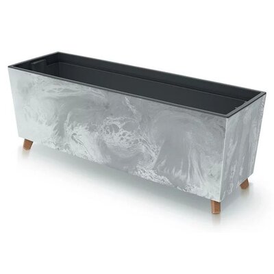 Donica PROSPERPLAST Urbi Case Beton Effect N (77 x 23.5 x 30 cm) Szary