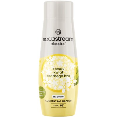 Syrop do saturatorów SODASTREAM Kwiat bzu 440 ml bez cukru