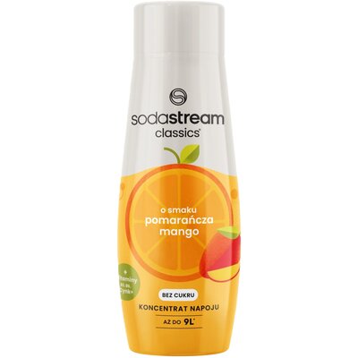 Syrop do saturatorów SODASTREAM Pomarańcza Mango Zero 440 ml bez cukru