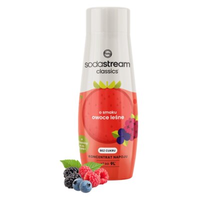 Syrop do saturatorów SODASTREAM Czerwone owoce leśne 440 ml bez cukru