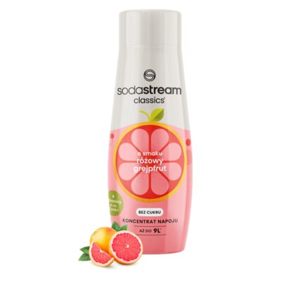 Syrop do saturatorów SODASTREAM Grejpfrut Zero 440 ml bez cukru