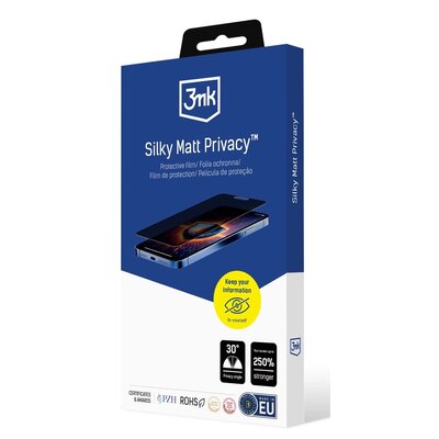 Folia prywatyzująca 3MK Silky Matt Privacy do Motorola Edge 60