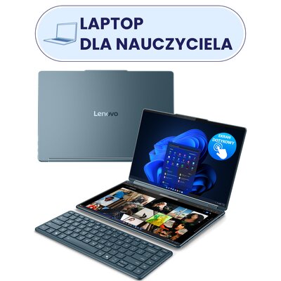 Laptop LENOVO Yoga Book 9 14IAH10 14" OLED Ultra 7-255H 32GB RAM 1TB SSD Windows 11 Professional, Funkcje AI