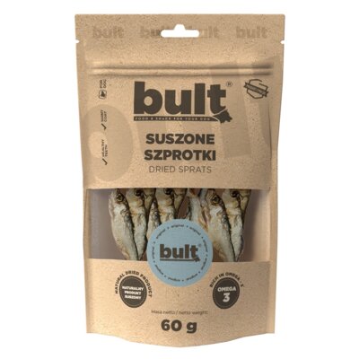 Przysmak dla psa BULT Szprotki suszone 60 g