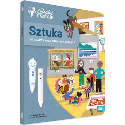 Książka Czytaj z Albikiem Sztuka Katarzyna Witt (twarda okładka)