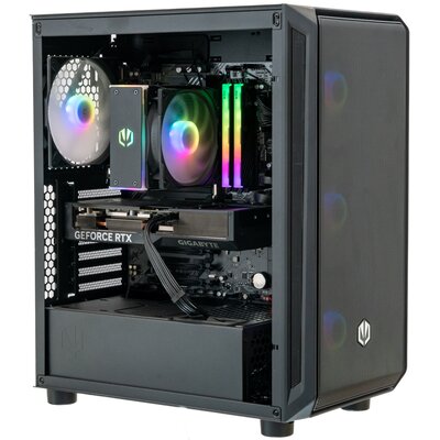 Komputer MAD DOG ENDORFY500ARGB-I16WR32WH i5-14400F 32GB RAM 1TB SSD GeForce RTX4070 Super DLSS 3 Wi-Fi Windows 11 Home