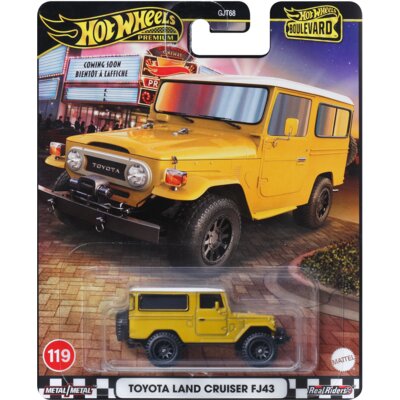 Samochód Hot Wheels Premium Boulevard Toyota Land Cruiser FJ43 JBL25