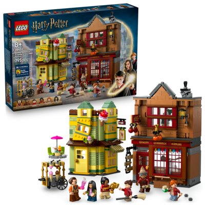LEGO 76452 Harry Potter Markowy sprzęt do quidditcha i lodziarnia