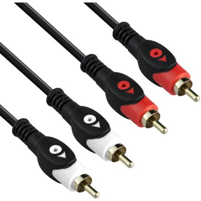 Kabel 2x Cinch - 2x Cinch DPM 3 m
