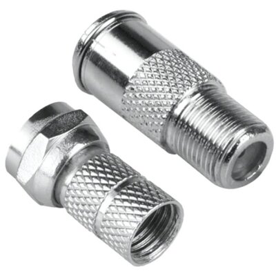 Adapter DPM Gniazdo TV - Gniazdo F + Wtyk F BMJ13F