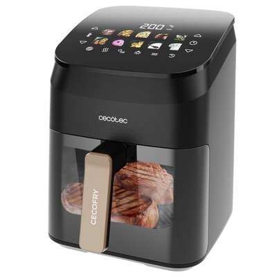 Air Fryer Frytkownica beztłuszczowa CECOTEC Cecofry&Grill Smoking 6500 3 w 1 z ukrytym grillem i wędzarnią