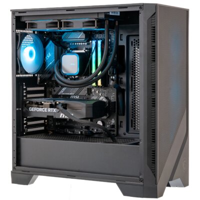 Komputer MAD DOG Powered by MSI F321R-A03DR32 R5-7500F 32GB RAM 1TB SSD GeForce RTX5070 DLSS 4 Wi-Fi