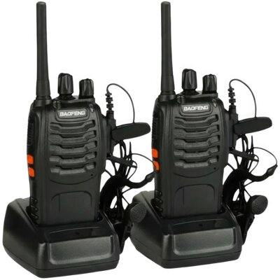 Krótkofalówka BAOFENG BF-888S Czarny (2 szt.)
