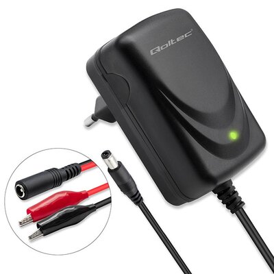 Inteligentna ładowarka QOLTEC 52425 do akumulatorów AGM GEL 12V