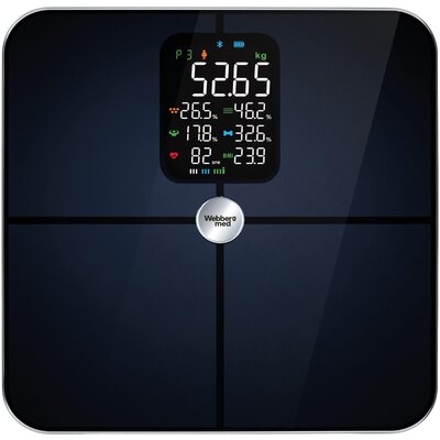 Waga łazienkowa WEBBER Bonita SBS-1321B-B Czarny