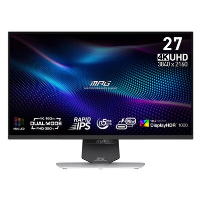 Monitor MSI MPG 274URDFW E16M 27" 3840x2160px IPS 160Hz 0.5 ms [GTG]