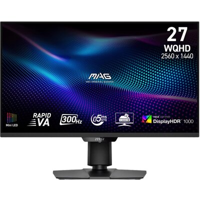 Monitor MSI Mag 274QPF X30MV 27" 2560x1440px IPS 300Hz 0.5 ms [GTG]