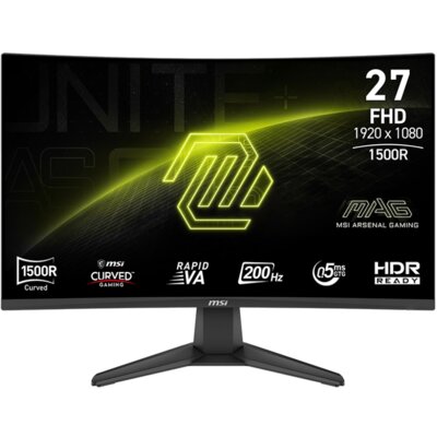 Monitor MSI Mag 276CF E20 27" 1920x1080px VA 200Hz 0.5 ms [GTG] Curved