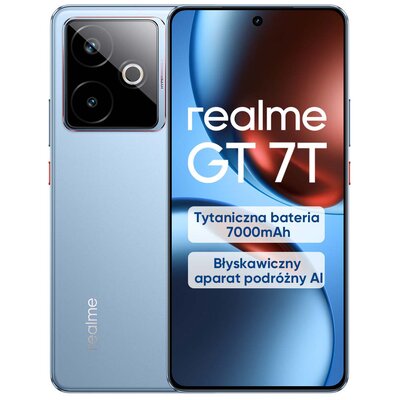 Smartfon REALME GT 7T 5G 12/512GB 6.78" 120Hz Niebieski