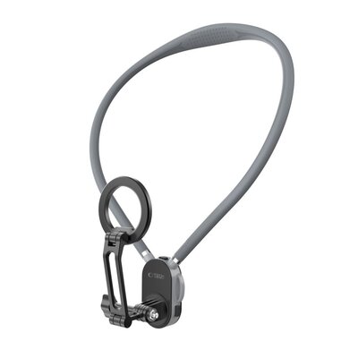 Uchwyt na szyję TECH-PROTECT AC200 MagSafe GoPro/DJI Szary