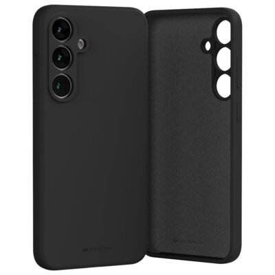 Etui MERCURY Silicone do Samsung Galaxy S24 FE Czarny