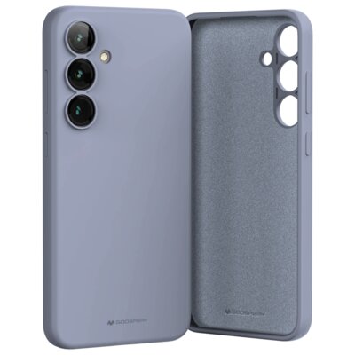 Etui MERCURY Silicone do Samsung Galaxy A16 Lawendowy szary