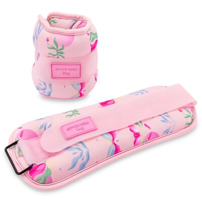 Obciążniki na ręce i kostki SPOKEY The Bloom Form (2 x 1 kg)