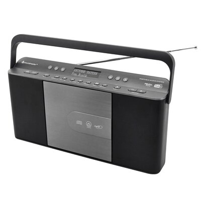 Radio SOUNDMASTER RCD1870SW DAB+ FM Czarno-srebrny