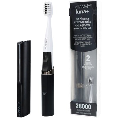 Szczoteczka soniczna VITAMMY Luna+ Czarny